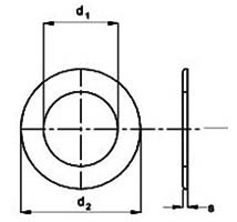 DIN 125 B Plain Washers Type B