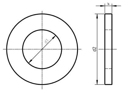 DIN 126 Plain Washers