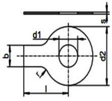 DIN 93 - Tab Washers 